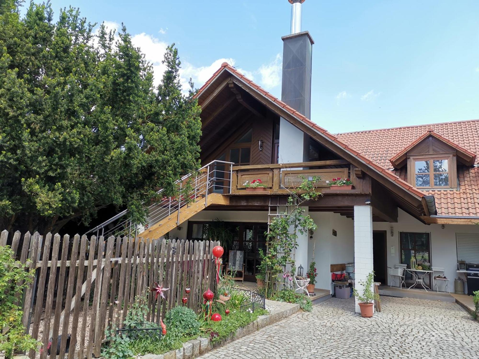 Studio Und Apartment Auf Dem Pferdehof Burgpreppach Exterior photo