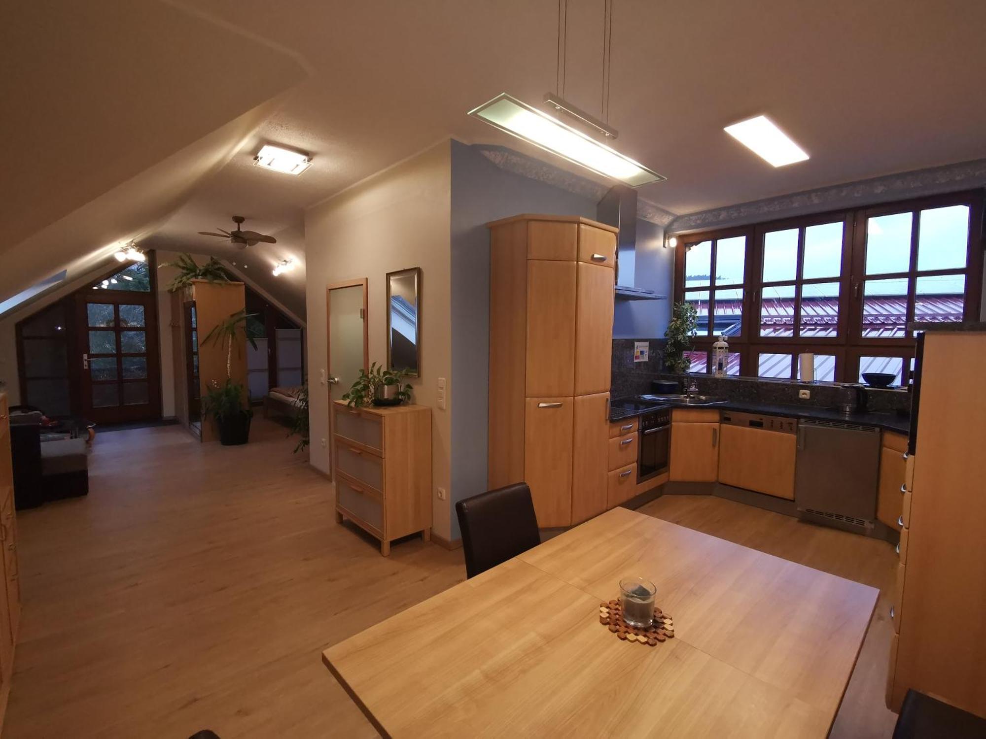 Studio Und Apartment Auf Dem Pferdehof Burgpreppach Exterior photo